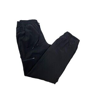 Eddie Bauer Blanket Lined Womens Jogger Pants size 6 Black Plaid Outdoor Hiking